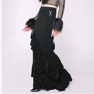 Killstar Wicked Wanderer Maxi Skirt Size XXL